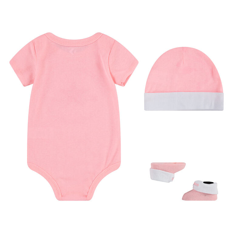 Converse 3 Piece Creeper Set - pink -