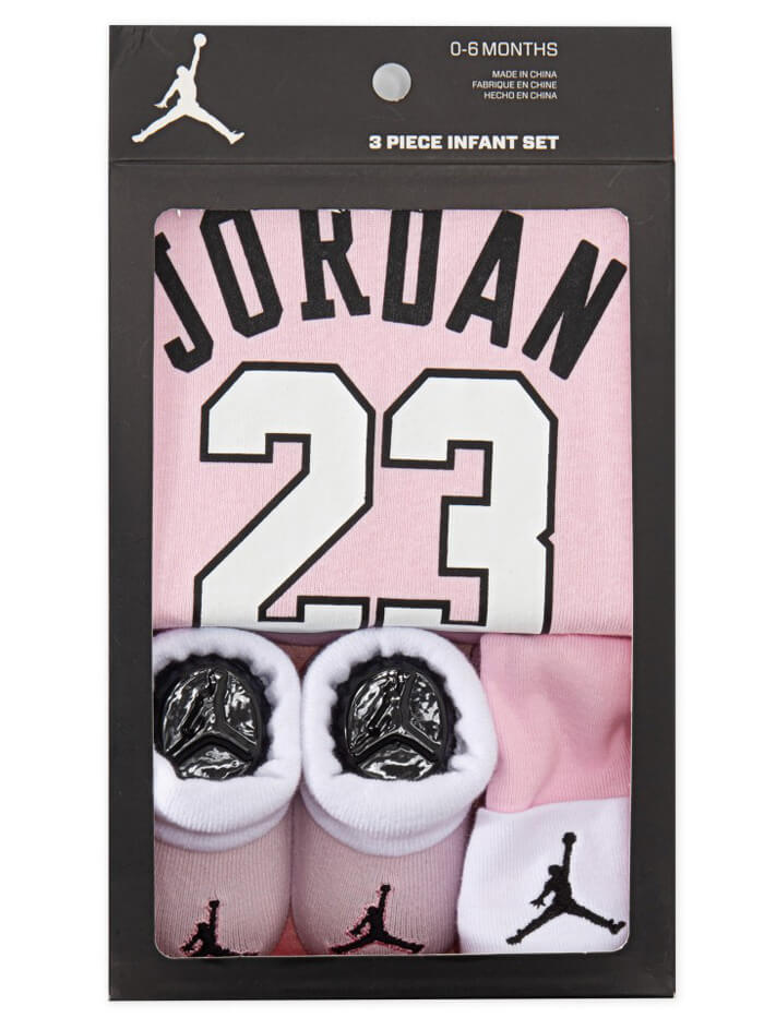JORDAN 23 JERSEY 3 PIECE INFANT SET