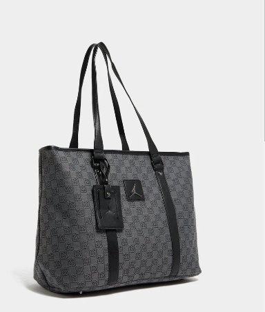 Jordan MONOGRAM TOTE BAG - SMOKE GREY