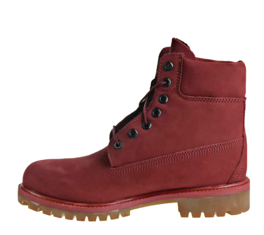 Timberland Kids Burgundy Nubuck