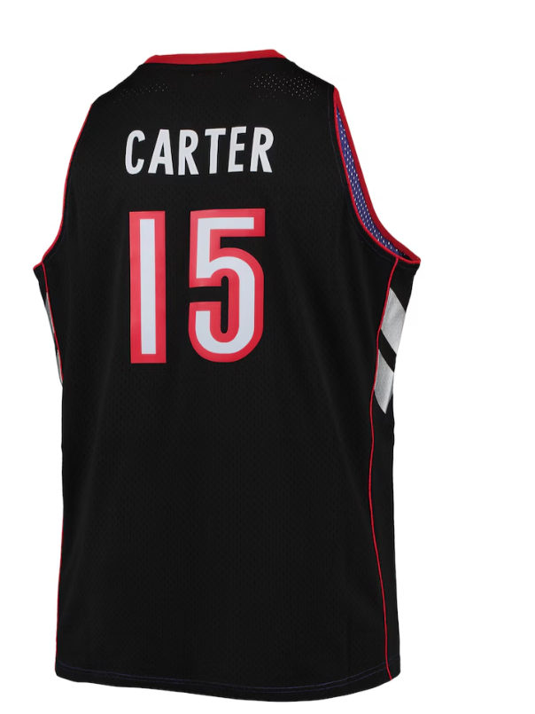 Men's Mitchell & Ness Vince Carter Purple Toronto Raptors Big & Tall 1999/00 Hardwood Classics Swingman Jersey