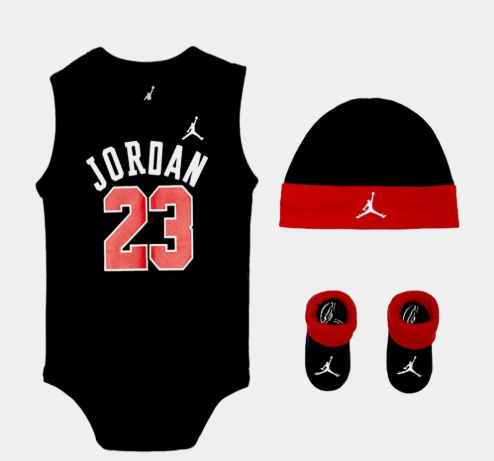 Jordan 23 Jersey 3 Piece Set Infant Set Black LJ0208-023 – Shoe Palace