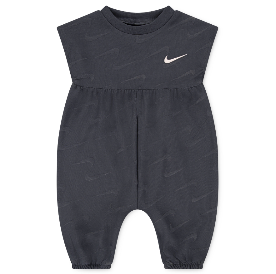 NIKE INFANT SWOOSH MOTION JUMPSUIT 'DARK GREY'