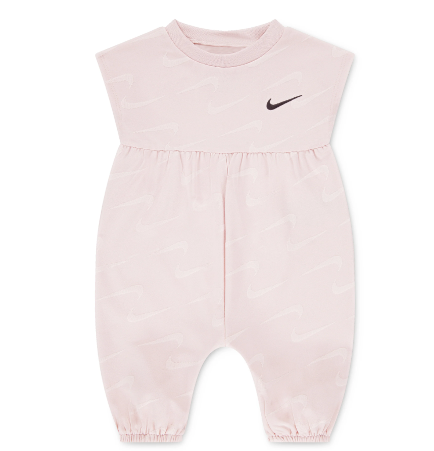NIKE INFANT SWOOSH MOTION JUMPSUIT 'ECHO PINK' 06M817-AB6