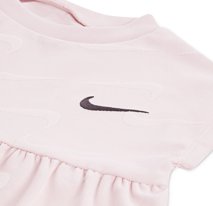 NIKE INFANT SWOOSH MOTION JUMPSUIT 'ECHO PINK' 06M817-AB6