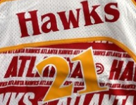 Men's Atlanta Hawks Dominique Wilkins Mitchell & Ness Red