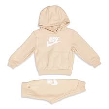Nike CLUB FLEECE SET Beige | BSTN