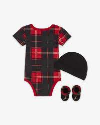 Jordan Essentials Plaid Kid's Set