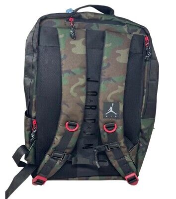 Nike Jordan Air Hesi Backpack Green Camo MA0838-650 NWT
