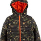 Nike Baby Boy/Girl Army Camo Hooded Puffer Jacket,