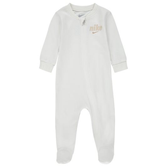 Baby Footed Coverall In White - Nike