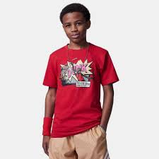 AIR JORDAN COMICS DUNK T-SHIRT - RED