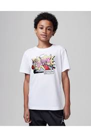 AIR JORDAN COMICS DUNK T-SHIRT - WHITE