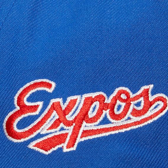 Men's Montreal Expos Mitchell & Ness Blue Cooperstown