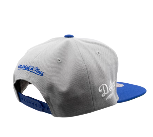 Men's Los Angeles Dodgers Mitchell & Ness Gray Cooperstown