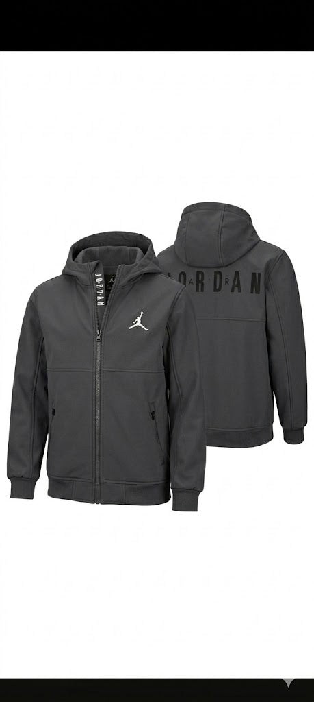 JORDAN JUNIOR SOFT SHELL HOODED JACKET
