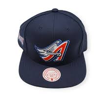 Mitchell & Ness Los Angeles Angels of Anaheim Evergreen Coop Adjustable Snapback