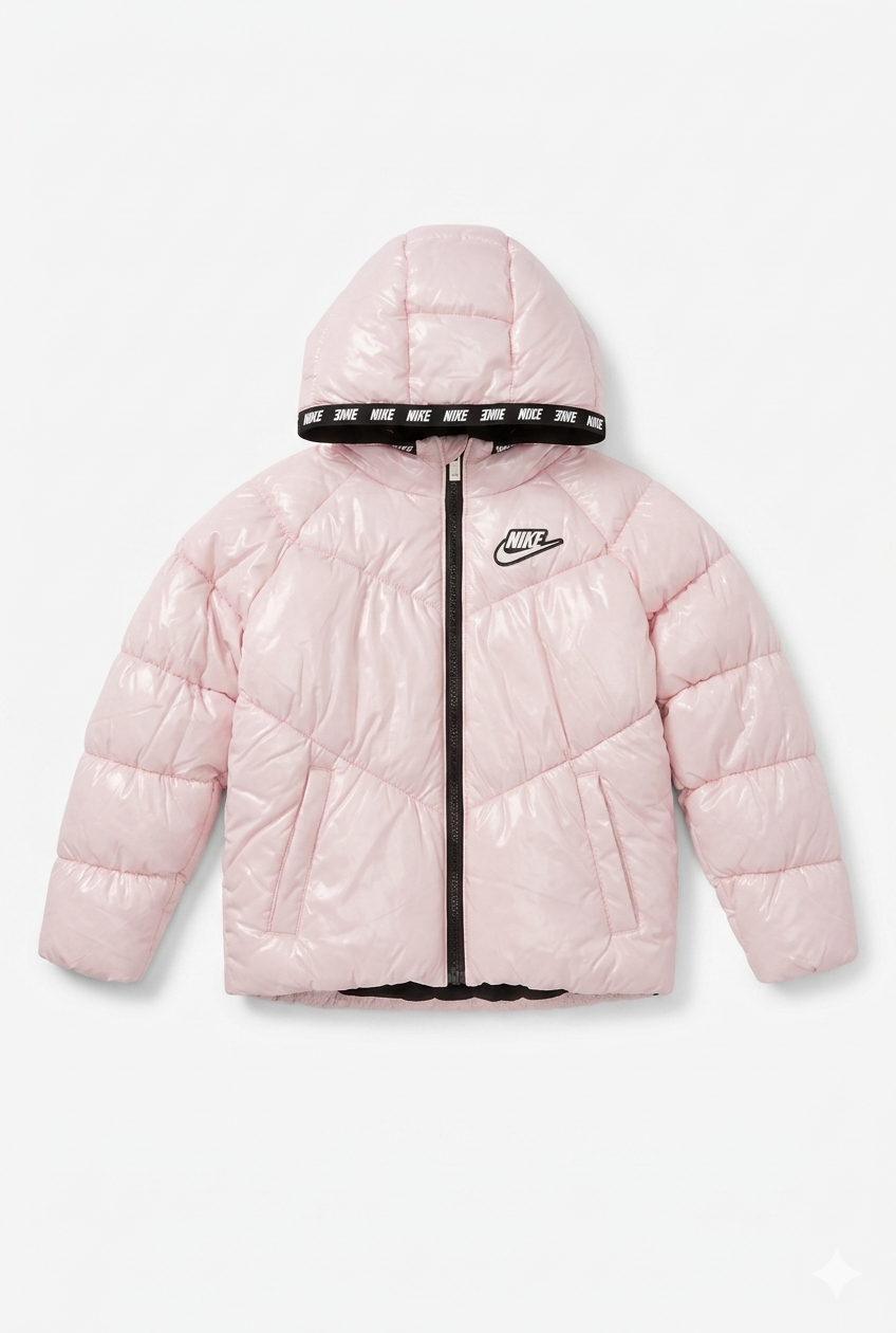 NIKE NKG CHEVRON CINCHED PUFFER JACKET