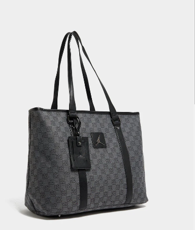 Jordan  MONOGRAM TOTE BAG - SMOKE GREY