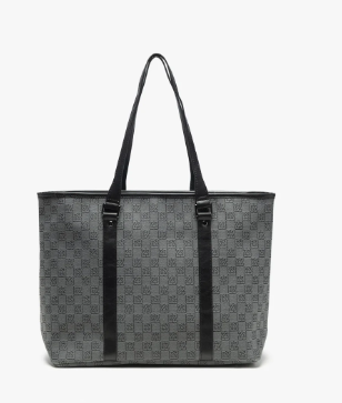 Jordan  MONOGRAM TOTE BAG - SMOKE GREY