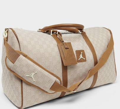 Jordan Large Monogram Duffle Bag MILK COCONUT