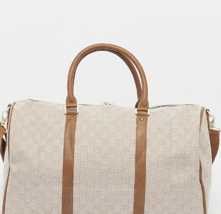 JORDAN Monogram Duffle Bag coocnut milk