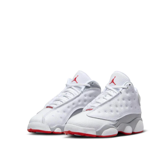 AIR JORDAN 13 METRO white/true red wolf grey