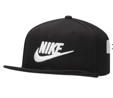 NIKE Black Futura Pro Cap