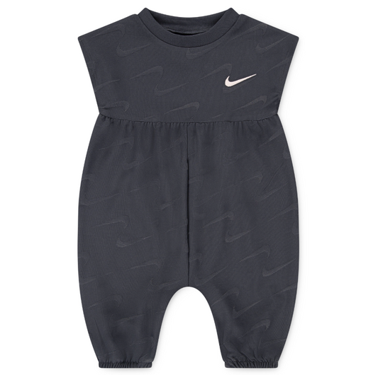 NIKE INFANT SWOOSH MOTION JUMPSUIT 'DARK GREY'