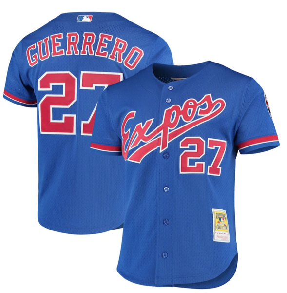 Men's Montreal Expos Vladimir Guerrero Mitchell & Ness Royal
