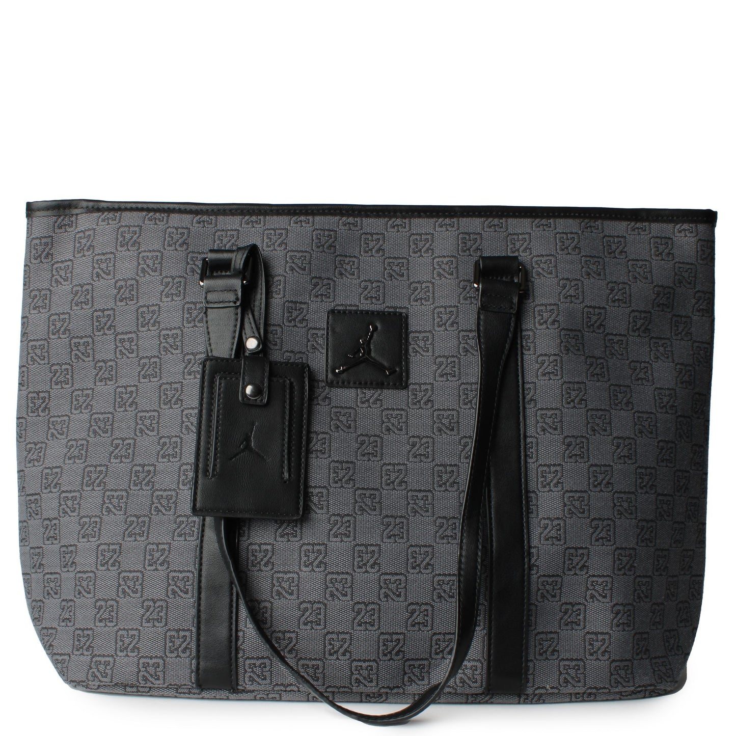 Jordan  MONOGRAM TOTE BAG - SMOKE GREY