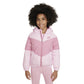 Nike Girls' Chevron Puffer Jacket pink