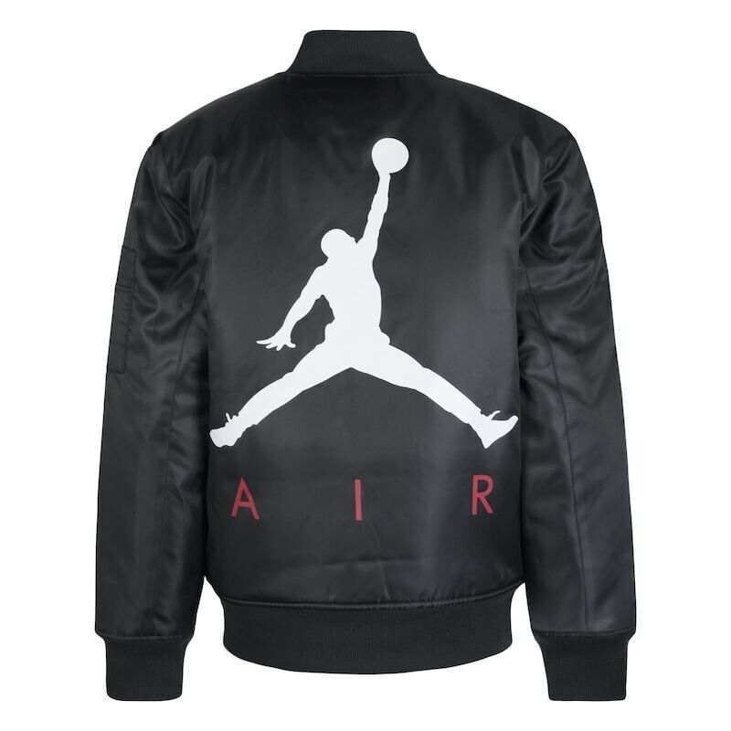 Jordan Big Kids' Bomber Jacket In Black